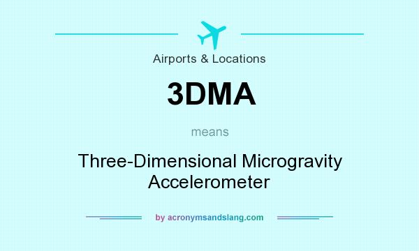 What does 3DMA mean? It stands for Three-Dimensional Microgravity Accelerometer