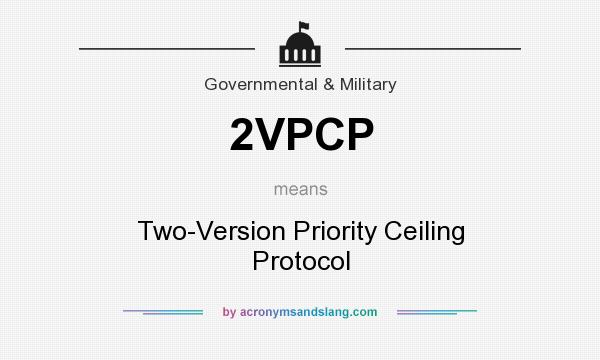 What does 2VPCP mean? It stands for Two-Version Priority Ceiling Protocol