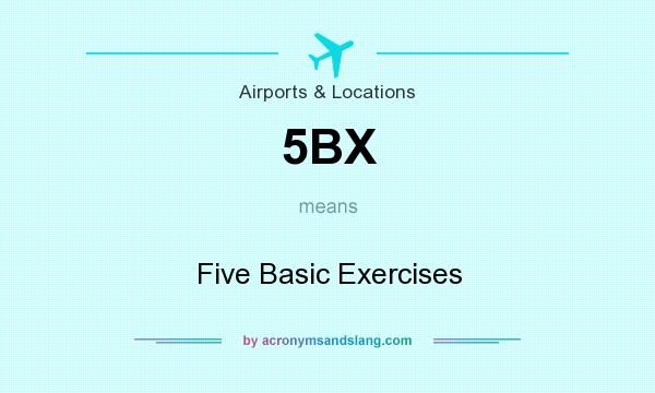 What does 5BX mean? It stands for Five Basic Exercises