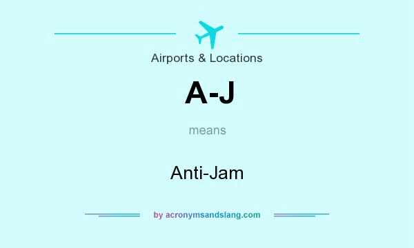 What does A-J mean? It stands for Anti-Jam