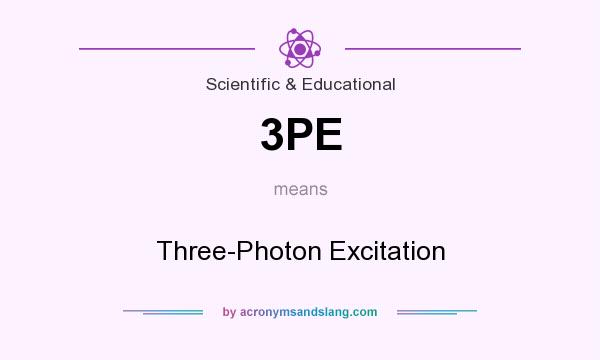 What does 3PE mean? It stands for Three-Photon Excitation