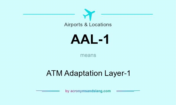 What does AAL-1 mean? It stands for ATM Adaptation Layer-1