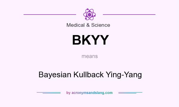 What does BKYY mean? It stands for Bayesian Kullback Ying-Yang