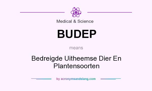 What does BUDEP mean? It stands for Bedreigde Uitheemse Dier En Plantensoorten