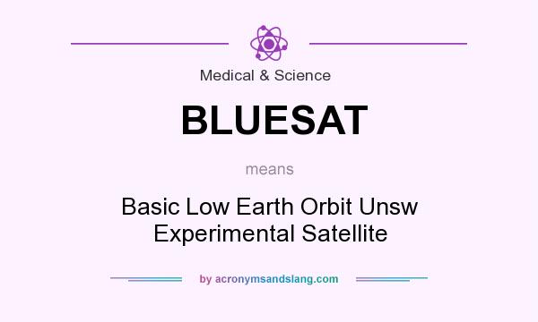 What does BLUESAT mean? It stands for Basic Low Earth Orbit Unsw Experimental Satellite