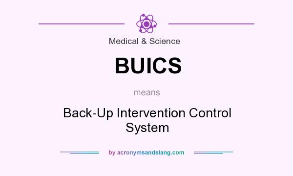 What does BUICS mean? It stands for Back-Up Intervention Control System