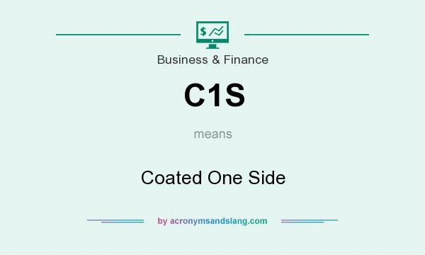 What does C1S mean? It stands for Coated One Side