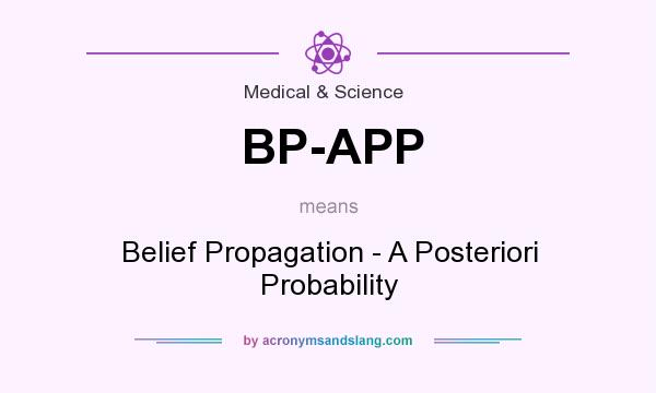 What does BP-APP mean? It stands for Belief Propagation - A Posteriori Probability