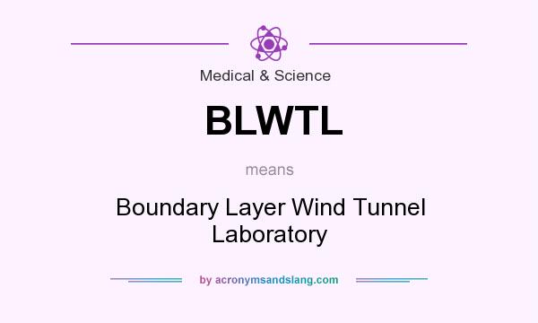What does BLWTL mean? It stands for Boundary Layer Wind Tunnel Laboratory
