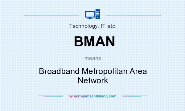 What does BMAN mean? It stands for Broadband Metropolitan Area Network