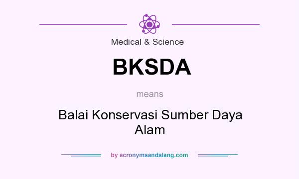 What does BKSDA mean? It stands for Balai Konservasi Sumber Daya Alam