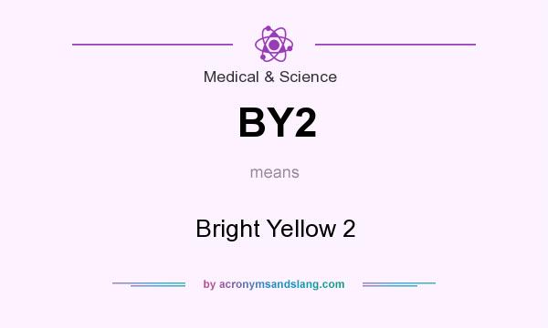 What does BY2 mean? It stands for Bright Yellow 2