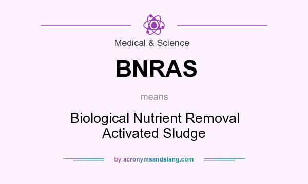 What does BNRAS mean? It stands for Biological Nutrient Removal Activated Sludge