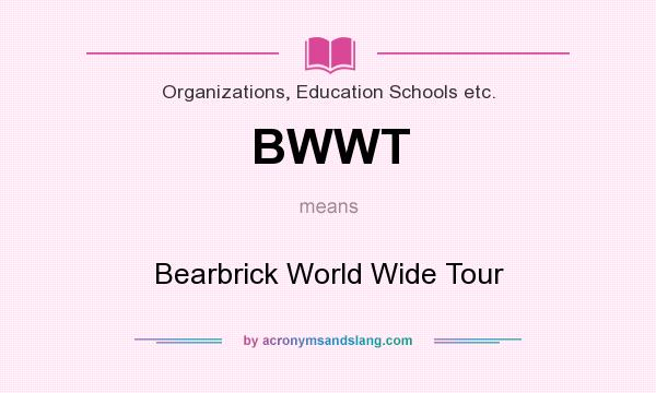 What does BWWT mean? It stands for Bearbrick World Wide Tour