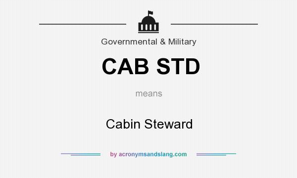 What does CAB STD mean? It stands for Cabin Steward