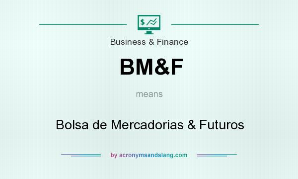What does BM&F mean? It stands for Bolsa de Mercadorias & Futuros