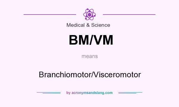 What does BM/VM mean? It stands for Branchiomotor/Visceromotor