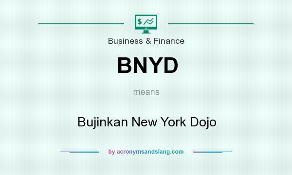 What does BNYD mean? It stands for Bujinkan New York Dojo