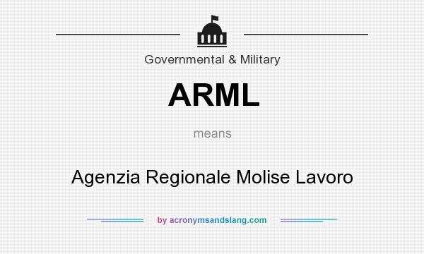 What does ARML mean? It stands for Agenzia Regionale Molise Lavoro