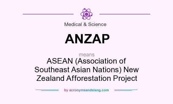 What does ANZAP mean? It stands for ASEAN (Association of Southeast Asian Nations) New Zealand Afforestation Project