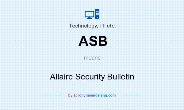 What does ASB mean? It stands for Allaire Security Bulletin