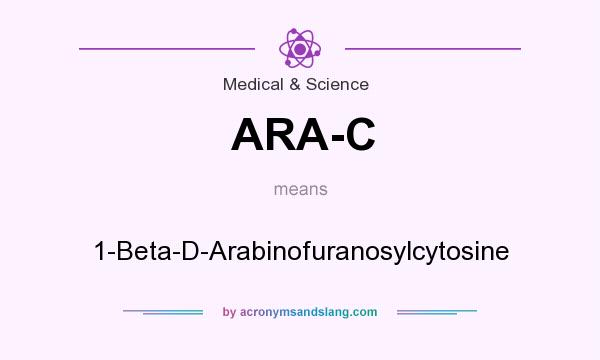 What does ARA-C mean? It stands for 1-Beta-D-Arabinofuranosylcytosine