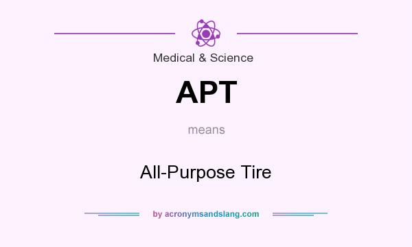 What does APT mean? It stands for All-Purpose Tire