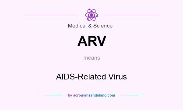 What does ARV mean? It stands for AIDS-Related Virus
