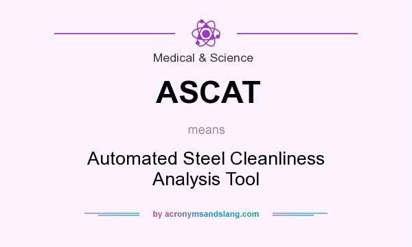 What does ASCAT mean? It stands for Automated Steel Cleanliness Analysis Tool