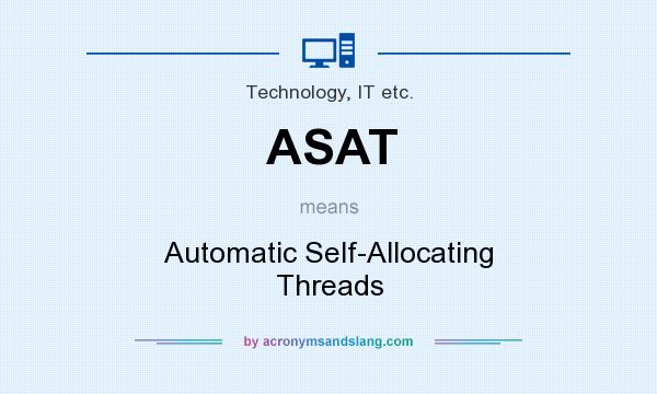 What does ASAT mean? It stands for Automatic Self-Allocating Threads