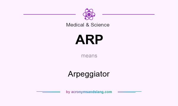 What does ARP mean? It stands for Arpeggiator