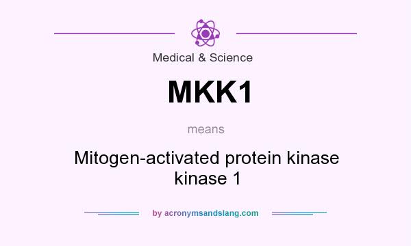 What does MKK1 mean? It stands for Mitogen-activated protein kinase kinase 1