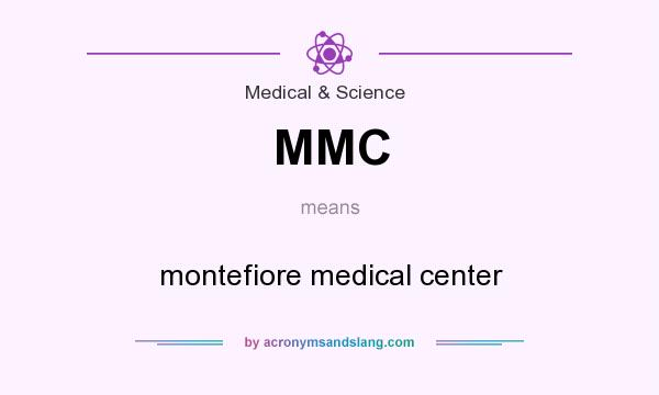 What does MMC mean? It stands for montefiore medical center