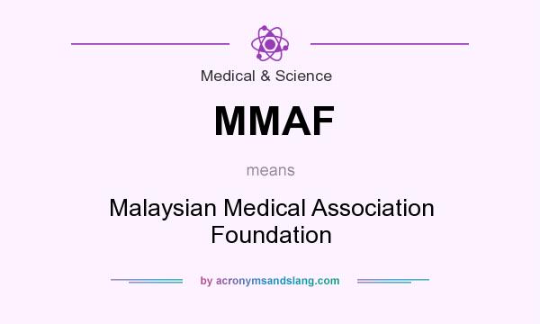 What does MMAF mean? It stands for Malaysian Medical Association Foundation