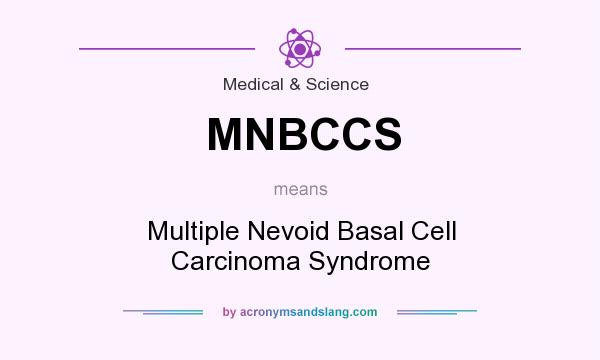 What does MNBCCS mean? It stands for Multiple Nevoid Basal Cell Carcinoma Syndrome