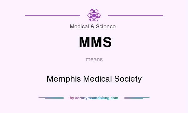 What does MMS mean? It stands for Memphis Medical Society