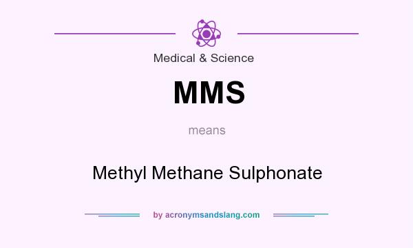 What does MMS mean? It stands for Methyl Methane Sulphonate