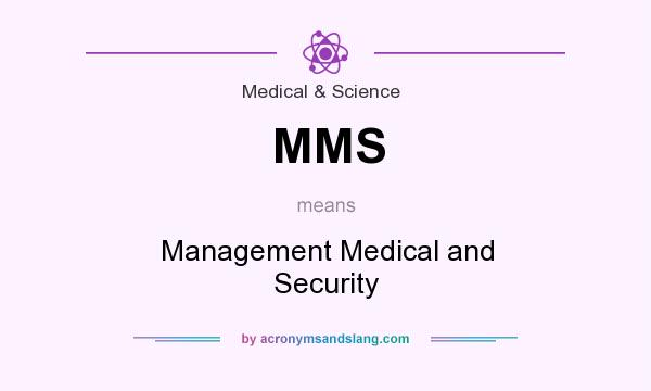 What does MMS mean? It stands for Management Medical and Security