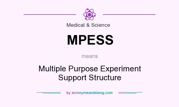 What does MPESS mean? It stands for Multiple Purpose Experiment Support Structure