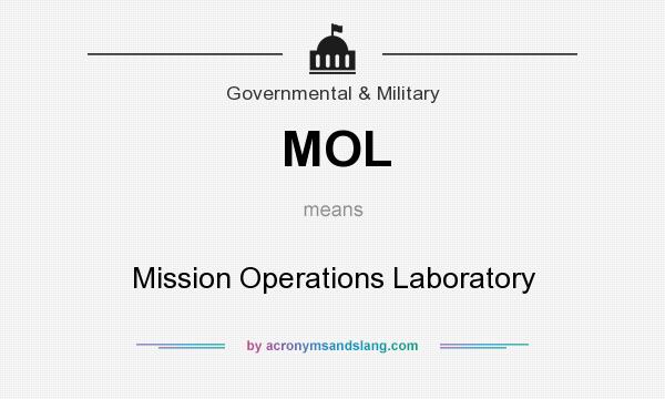 What does MOL mean? It stands for Mission Operations Laboratory