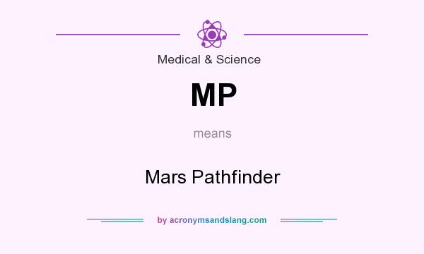 What does MP mean? It stands for Mars Pathfinder