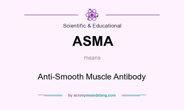 What does ASMA mean? It stands for Anti-Smooth Muscle Antibody