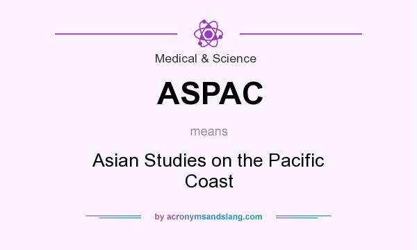 What does ASPAC mean? It stands for Asian Studies on the Pacific Coast