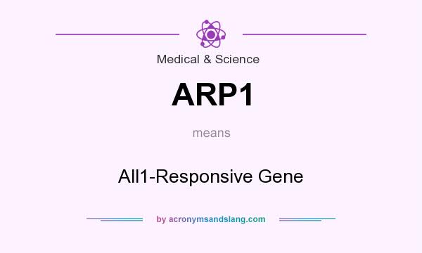 What does ARP1 mean? It stands for All1-Responsive Gene