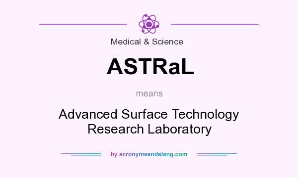What does ASTRaL mean? It stands for Advanced Surface Technology Research Laboratory