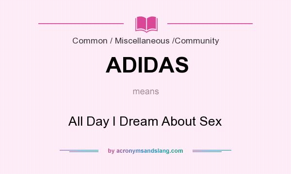 what does adidas stand for