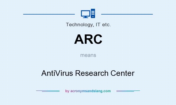 What does ARC mean? It stands for AntiVirus Research Center