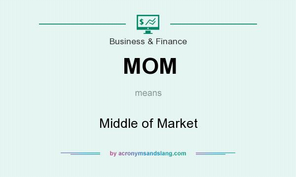 What does MOM mean? It stands for Middle of Market