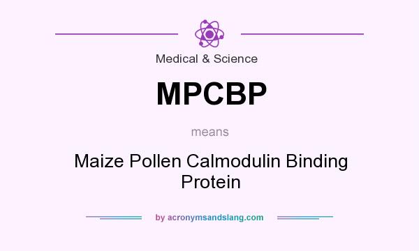 What does MPCBP mean? It stands for Maize Pollen Calmodulin Binding Protein