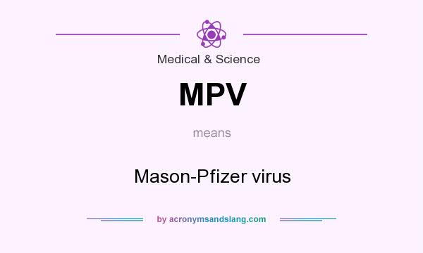 What does MPV mean? It stands for Mason-Pfizer virus